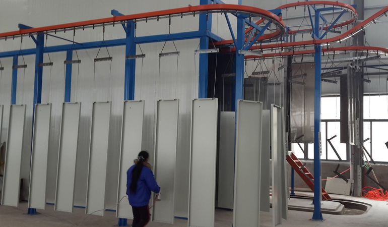 Semi Conveyorised Paint Booth